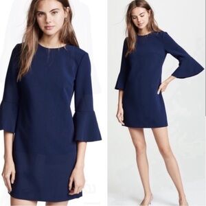 Alice + Olivia navy crew neck mini dress​